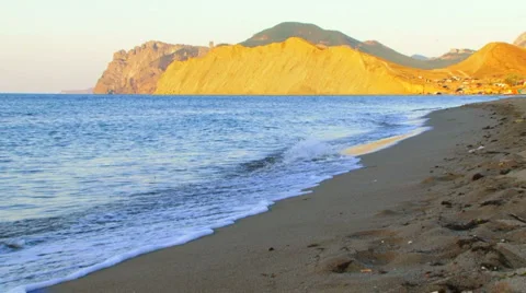 Beautiful beach Stock Footage 1461672