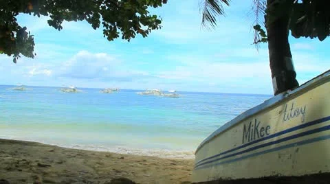 Beautiful beach Stock Footage 11425644