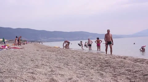 Beautiful beach Stock Footage 11858471