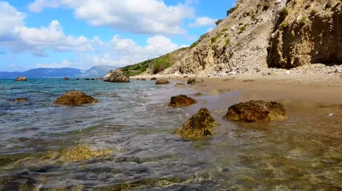 Beautiful beach Vídeo Stock 41251668