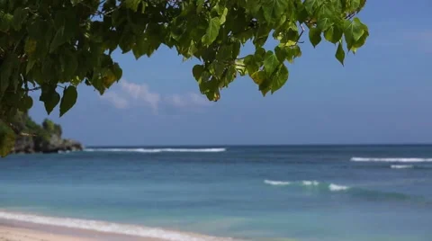 Beautiful beach. Video stock 66579210