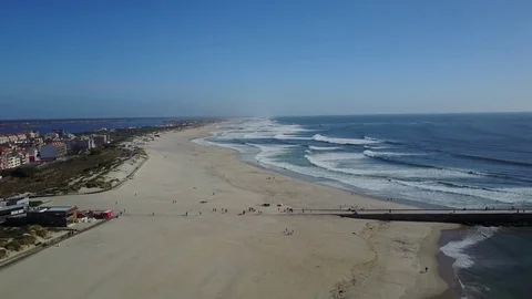 Beautiful beach Stock Footage 75877256