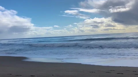 Beautiful Beach Stock Footage 252149284