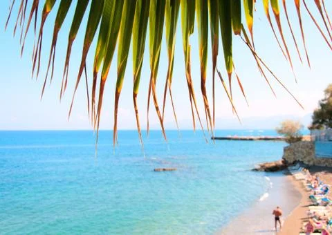 Beautiful beach Foto stock