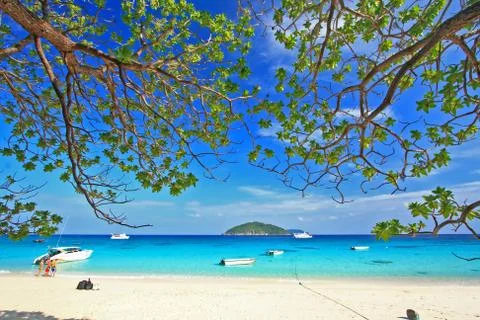 Beautiful beach Stock Photos