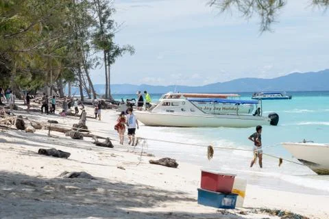 Beautiful beach 库存照片