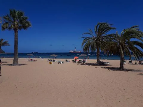 Beautiful beach Fotos Stock