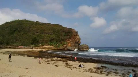 On a beautiful beach 写真素材