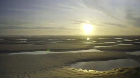 Beautiful beach scene Stock Footage 59865812