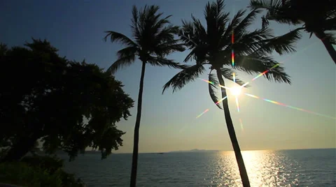 Beautiful beach scenery Stock Footage 38721412