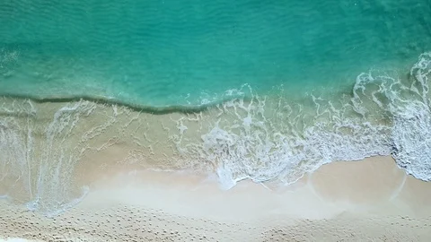 Beautiful beach on the sea. Video stock 88554132
