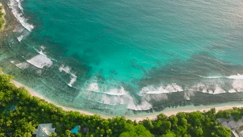 Beautiful beach an in Seychelles. Stock Footage 322168733