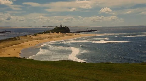 Beautiful Beach spectacular view Video stock 42483184