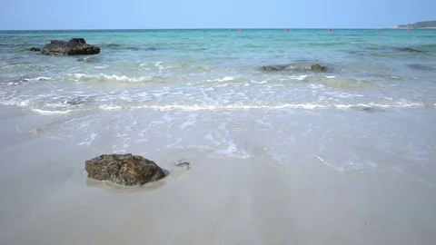 Beautiful beach in thailand Stock Footage 73396590