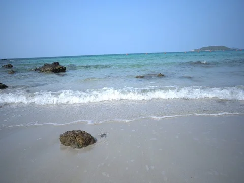 Beautiful beach in thailand Stock Footage 73399592