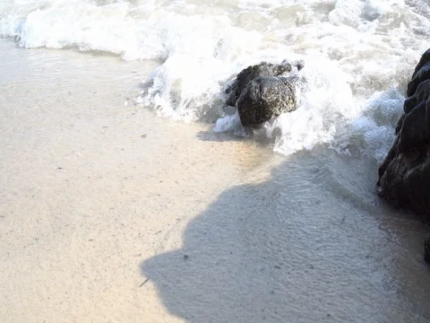Beautiful beach in thailand Stock Footage 73399811