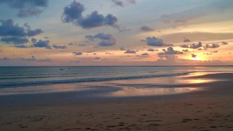 Beautiful the beach in Thailand. Stock Footage 112107904