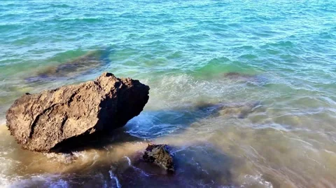 Beautiful beach view Vídeo Stock 41251397