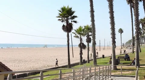 Beautiful Beach View Video stock 45313788