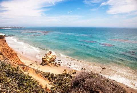 Beautiful beach view Stock Photos