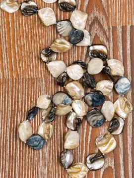 Beautiful beads Foto stock