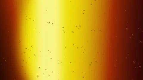 Beautiful Beer Bubbles Rising Up. Loopable Animation of Sparkling Water Stock Footage 276325553
