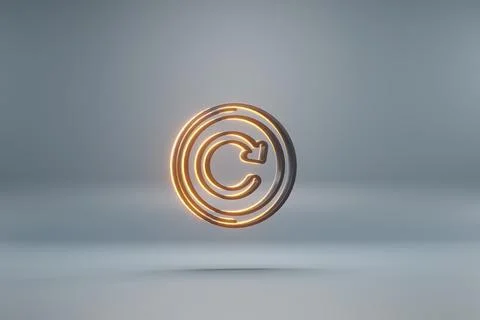 Beautiful black Repeat Button with yellow light  symbol icons on a blue  back Stock Illustration