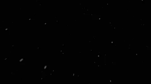 Beautiful blizzard. Falling snow on a black background. Vídeo Stock 166178077