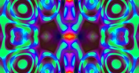 Beautiful Blob Bubble Abstract Background Wave Trippy Neon 스톡 일러스트