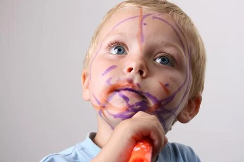 Beautiful Blond Boy Stock Photos
