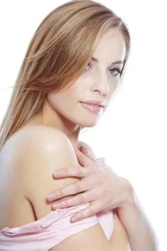 Beautiful blond Stock Photos