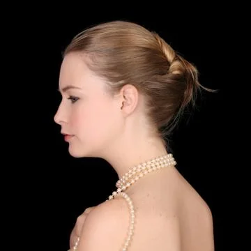 Beautiful blond Stock Photos