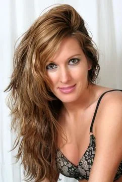 Beautiful Blonde Foto stock