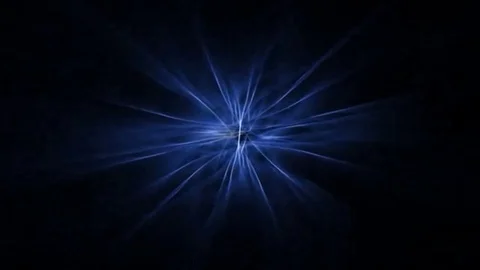 Beautiful blue abstract background cycled animation Stock Footage 98578491