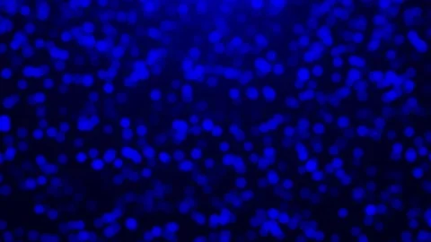 Beautiful Blue glitter particles falling and flickering black background Stock Footage 276408309