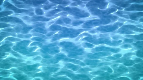 A beautiful blue ocean where light reflects off the waves. Stock Footage 237212852