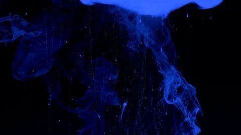 Beautiful blue phantom background. Neural networks Stock-Footage 124064262