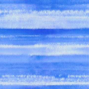 Beautiful blue seamless vector knitted pattern Stock Illustration