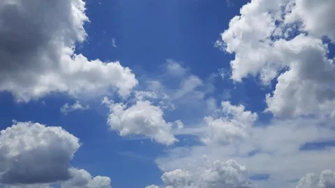 Beautiful blue sky and clouds natural background. Stock Footage 288942176