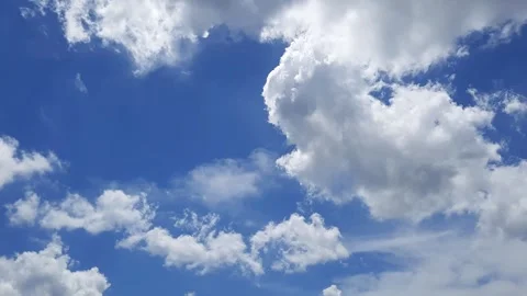 Beautiful blue sky and clouds natural background. Stock Footage 288942184