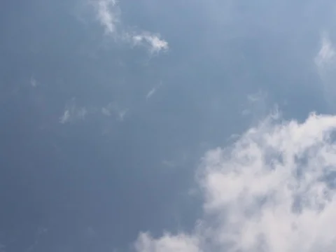 Beautiful blue sky with clouds background Stock Footage 122205758