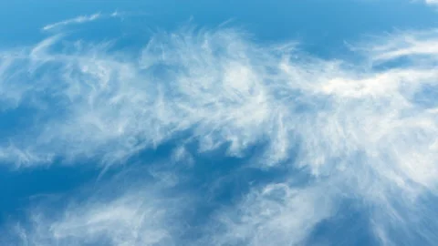 Beautiful blue sky with clouds background. Sky clouds. Stock Footage 122491480