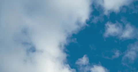 Beautiful blue sky with clouds background. Sky clouds. Stock Footage 135111086