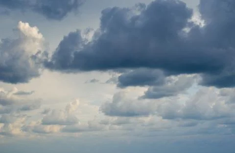 Beautiful blue sky with clouds background, Sky clouds,Sky with clouds weather Stock Photos