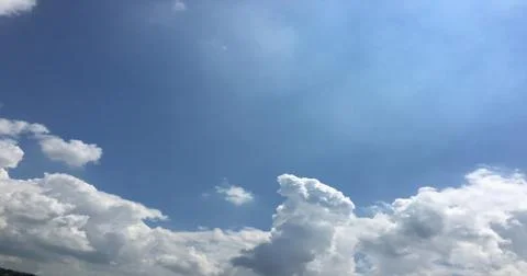 Beautiful blue sky with clouds background.Sky with clouds weather nature clou Stock Photos