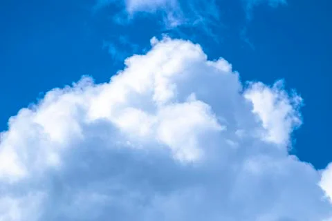 Beautiful blue sky with clouds Stock Photos