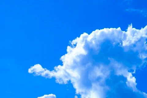 Beautiful blue sky with clouds Stock Photos