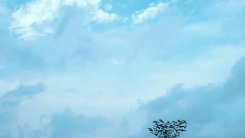 Beautiful blue sky 動画素材 229107398