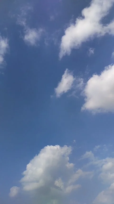Beautiful Blue Sky Stock Footage 342779591