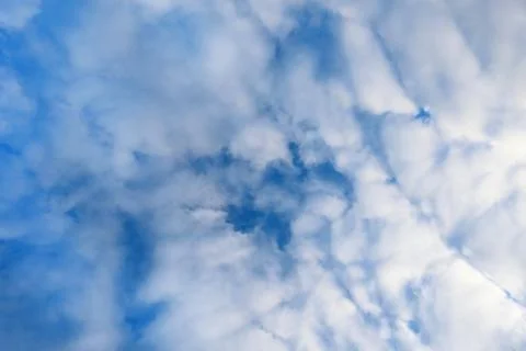Beautiful blue sky Stock Photos